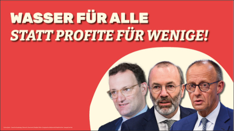 Petition"Wasser für Alle"